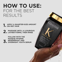 Kérastase Chronologiste Shampoo – Professional Hair Care for Shine, Repair & Smoothness 250ml