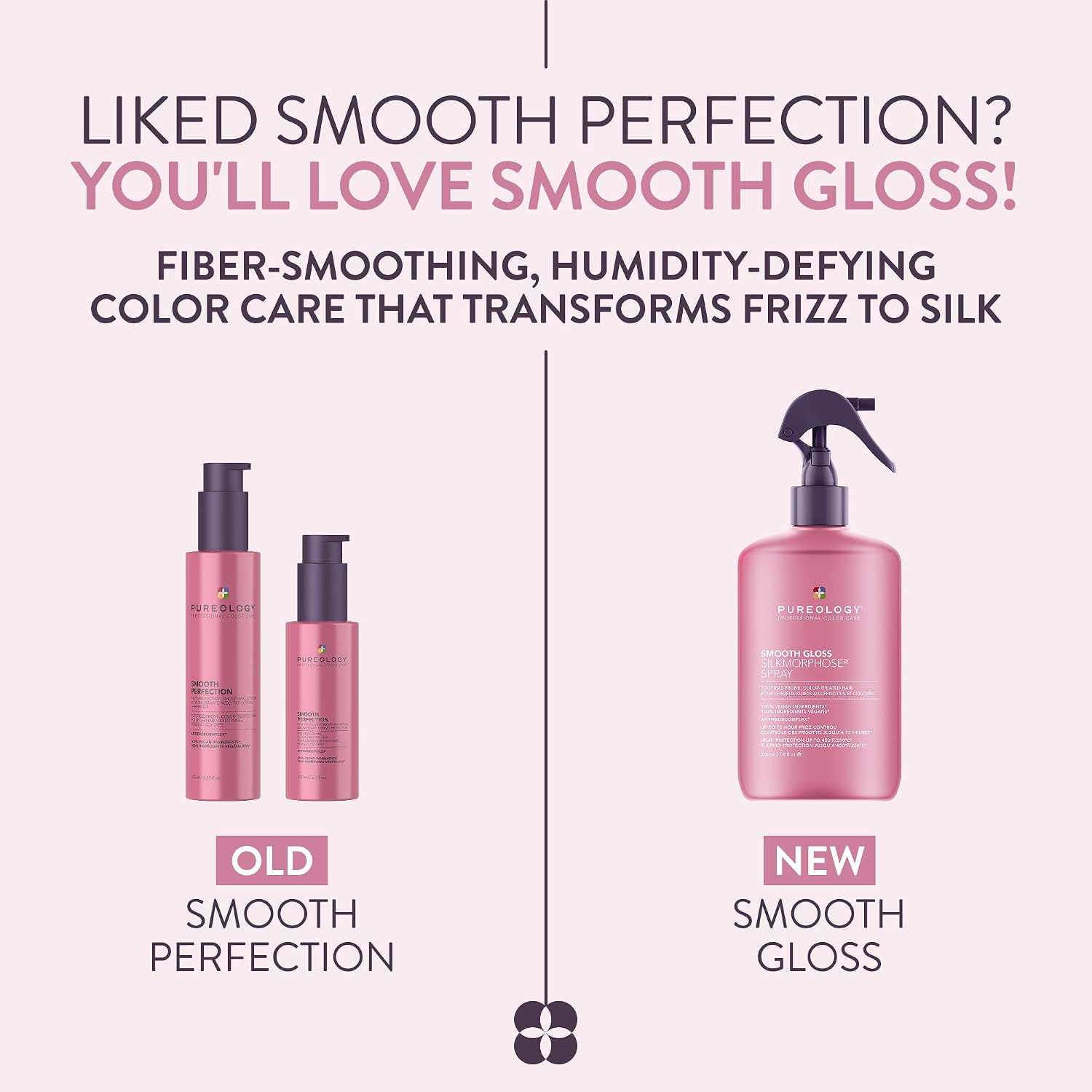 Pureology Smooth Gloss Silkmorphose Spray for Frizzy Hair 230 ml​