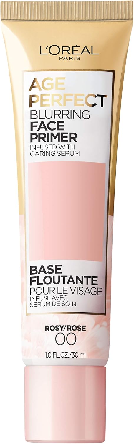 L'Oreal Paris Age Perfect Face Blurring Primer Infused with Caring Serum Smoothes Liners and Pores