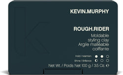 KEVIN.MURPHY ROUGH.RIDER Hair Clay Styling - For All Hair Types/Strong Hold Hair Paste - Sulphate Free Matte Finish Hair Styling with Bamboo & Soybean Extracts - 100 mL