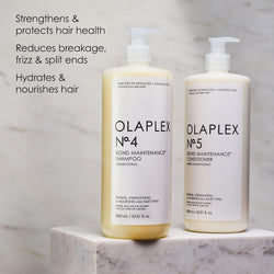 Olaplex No. 5 Bond Maintenance Conditioner, Repairs, Strengthens, & Nourishes All Hair Types, Leaving Hair Feeling Soft & Adds Shine, 1000ml