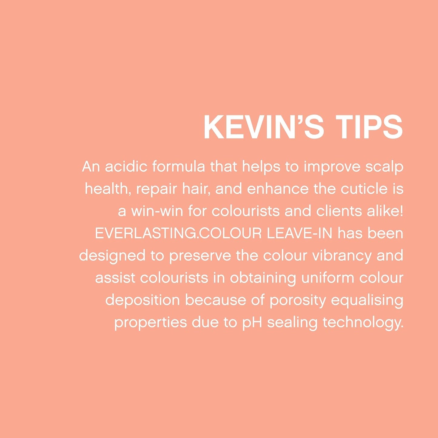 KEVIN.MURPHY EVERLASTING.COLOUR LEAVE-IN Conditioner Spray - For Colour Treated Hair - Colour Protection & Hair Strengthening with Bond-Building Proteins, Moringa - Sulphate Free - 150 mL