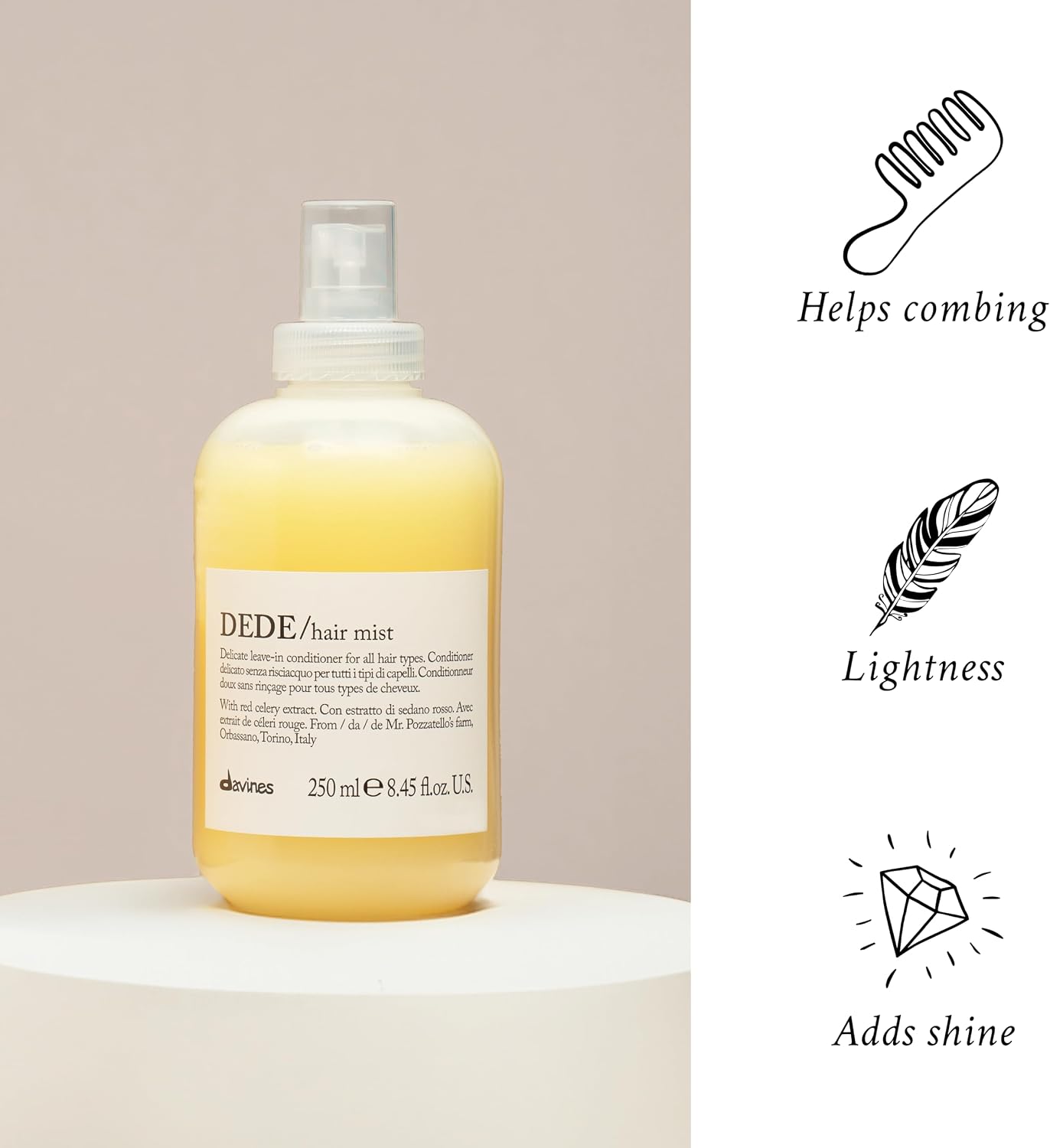 Davines Dede Hair Mist, 250 ml