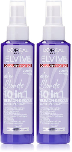 L'Oreal Paris Elvive Anti-Brassiness Purple Shampoo 200ml For Highlighted, Blonde And Grey Hair