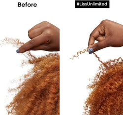 L’Oréal Professionnel Liss Unlimited Shampoo | Salon Grade Long-Lasting Frizz & Humidity Protection With Moisture | For Frizzy & Textured Hair Types, With Prokeratin | 250ml
