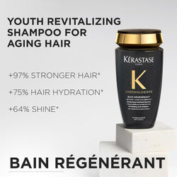Kérastase Chronologiste Shampoo – Professional Hair Care for Shine, Repair & Smoothness 250ml