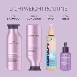 Pureology Hydrate Sheer Nourishing Shampoo | For Fine, Dry Color Treated Hair | Sulfate-Free | Silicone-Free | Vegan | 266 ml