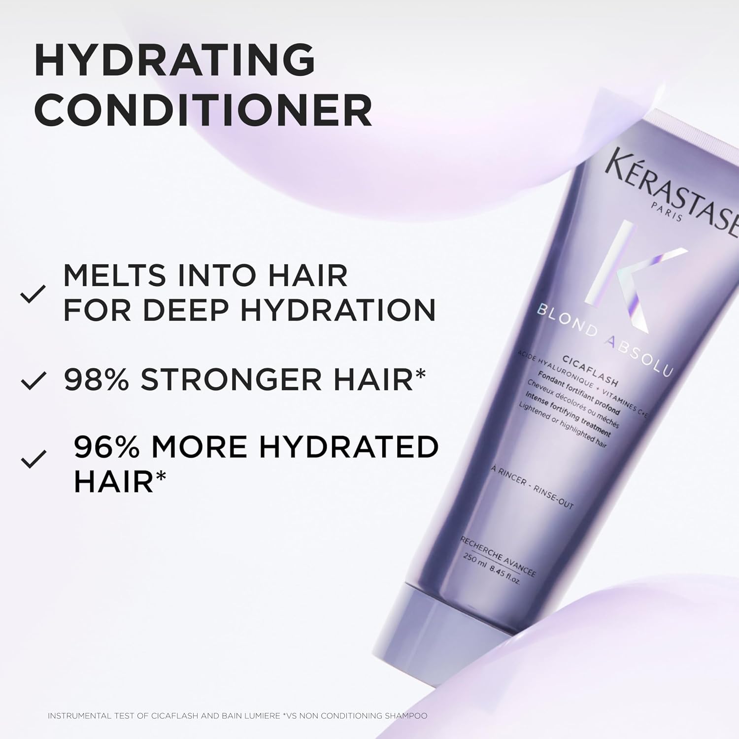 Kérastase Blond Absolu Cicaflash Conditioner – Professional Hair Care for Shine, Repair & Smoothness 250ml