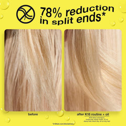 K18 Molecular Repair Hair Oil, 30ml - Lightweight, Silicone Free, Controls Frizz, Boosts Shine, Heat Protection with Avocado Oil - For All Hair Types