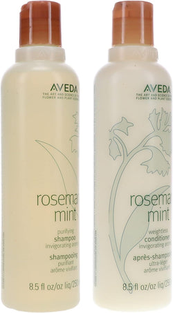 Aveda Rosemary Mint Shampoo Conditioner 8.5 Duo New 2019 Packaging