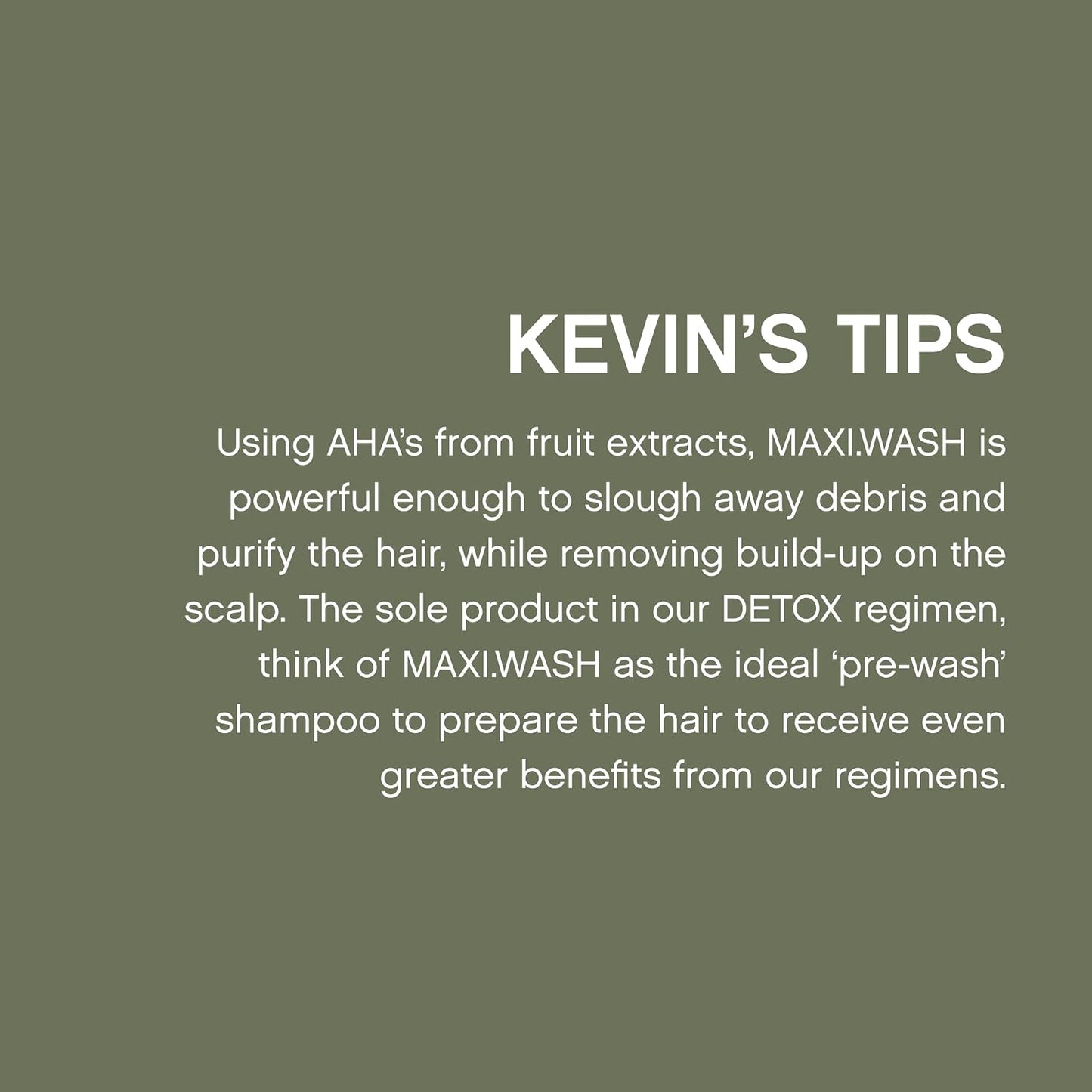Kevin Murphy Maxi Wash Detox Shampoo