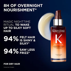 Kérastase Nutritive 8H Magic Night Serum – Professional Hair Care for Shine, Repair & Smoothness 90ml