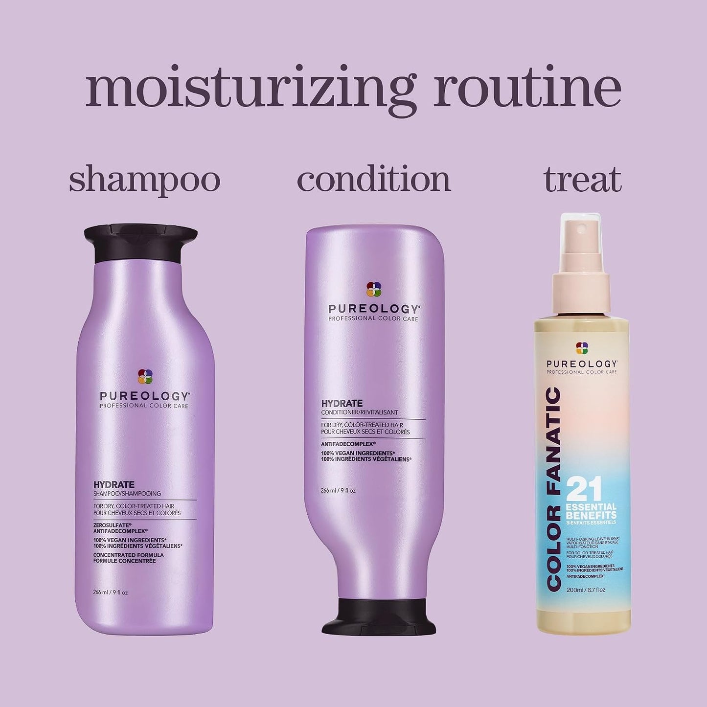 Pureology Hydrate Moisturising Shampoo & Conditioner Duo | 2 x 266ml