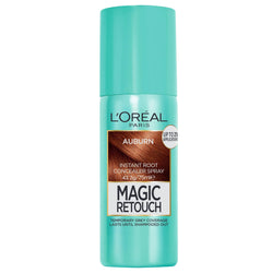L’Oreal Paris Magic Retouch Instant Root Concealer Spray, Shade: Brown, for Quick Grey Coverage, Easy Application, Natural Finish, Scalp Coverage, Suitable for All Hair Colours, 75ml