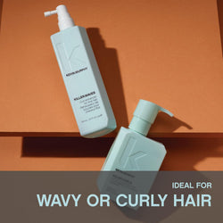 KEVIN.MURPHY KILLER.WAVES Curl Enhancing Daily Hair Spray - For Fine, Wavy & Curly Hair/Frizz Control - Curl Defining & Styling Spray with Baobab Seed Extract - 150 mL