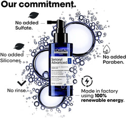 L’Oréal Professionnel Serioxyl Advanced Density Activator Serum | For Hair Growth | Salon Grade Serum | Enriched with Stemoxydine 5% |90ml
