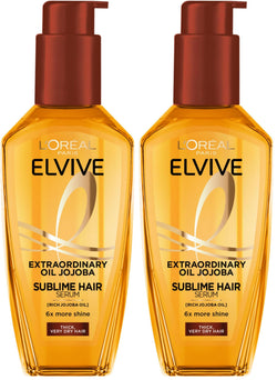 L'Oréal Paris, Hair Oil, Heat Protection, Increases Shine & Softness, Elvive Extraordinary Oil Extra Rich, 100ml