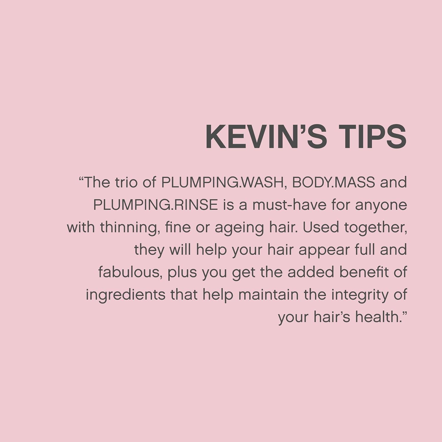Kevin Murphy Plumping.Rinse 250ml