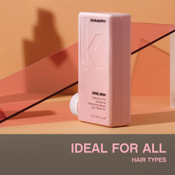 KEVIN.MURPHY ANGEL.WASH Volumising Shampoo - For Fine, Damaged & Colour-Treated Hair - Sulphate-Free, Antioxidant Formula with Green Tea & Oat Protein, 250mL