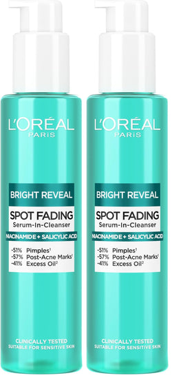 L’Oréal Paris Bright Reveal, Niacinamide, Dark Spot Hydrating Day Cream, Protects, Brightens and Evens Skin Tone, SPF 15, 50ml