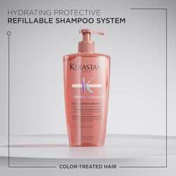 Kérastase Chroma Absolu Respect Shampoo – Professional Hair Care for Shine, Repair & Smoothness 500ml