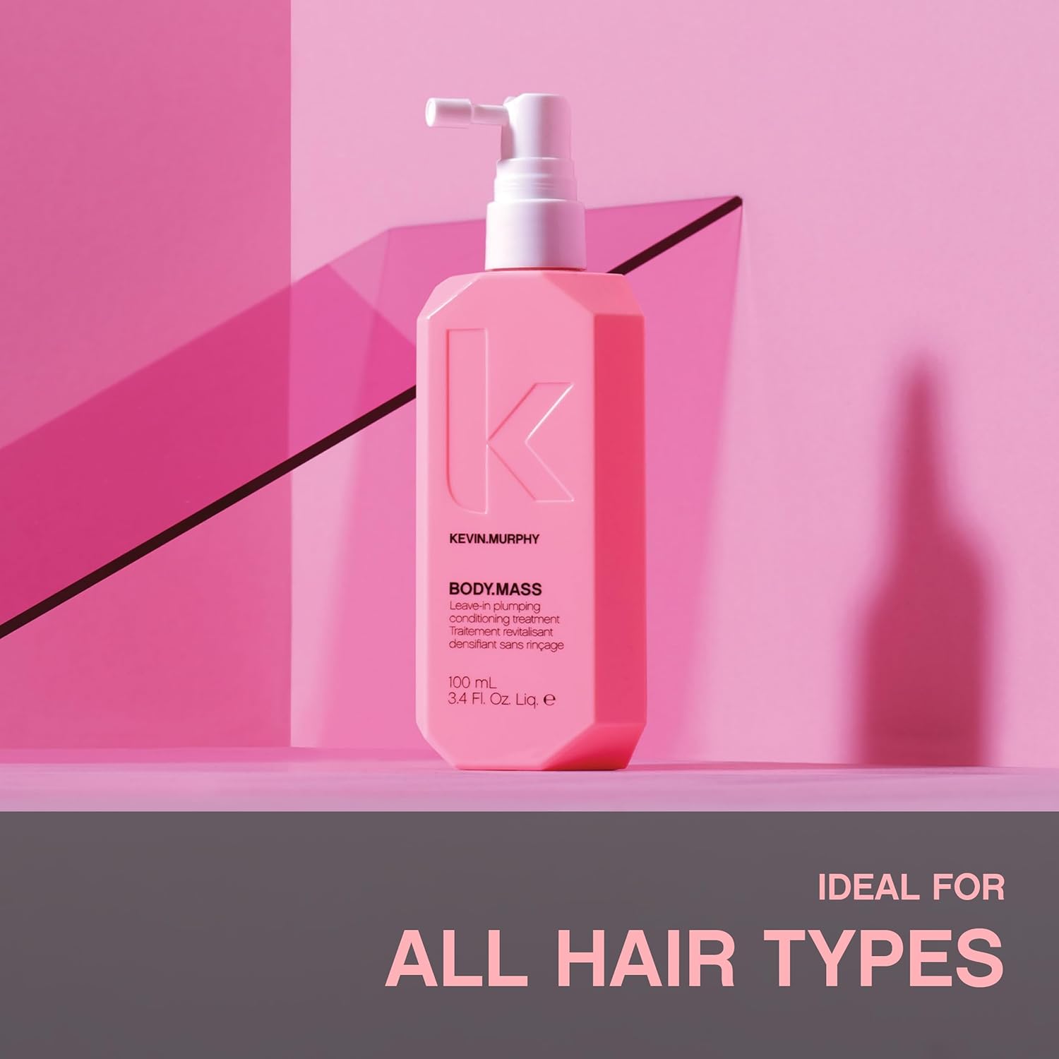 KEVIN.MURPHY Body Mass Leave-In Plumping Treatment Spray - For Fine & Thinning Hair - Thickening & Volumising Hair Spray with Oleanolic Acid & Baobab - 100 mL