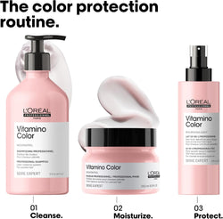 L'Oréal Professionnel Vitamino Color 10-1 Spray | Multi-Benefit Color Protecting Salon Haircare | Professional Resveratrol | 190ml