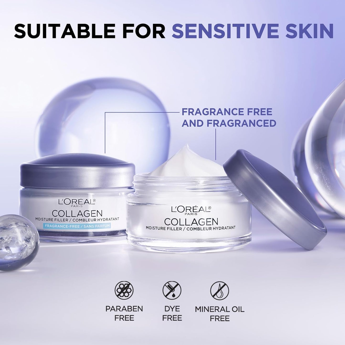 L'Oréal Paris Collagen Moisture Filler Night Creme, 1.7 oz.
