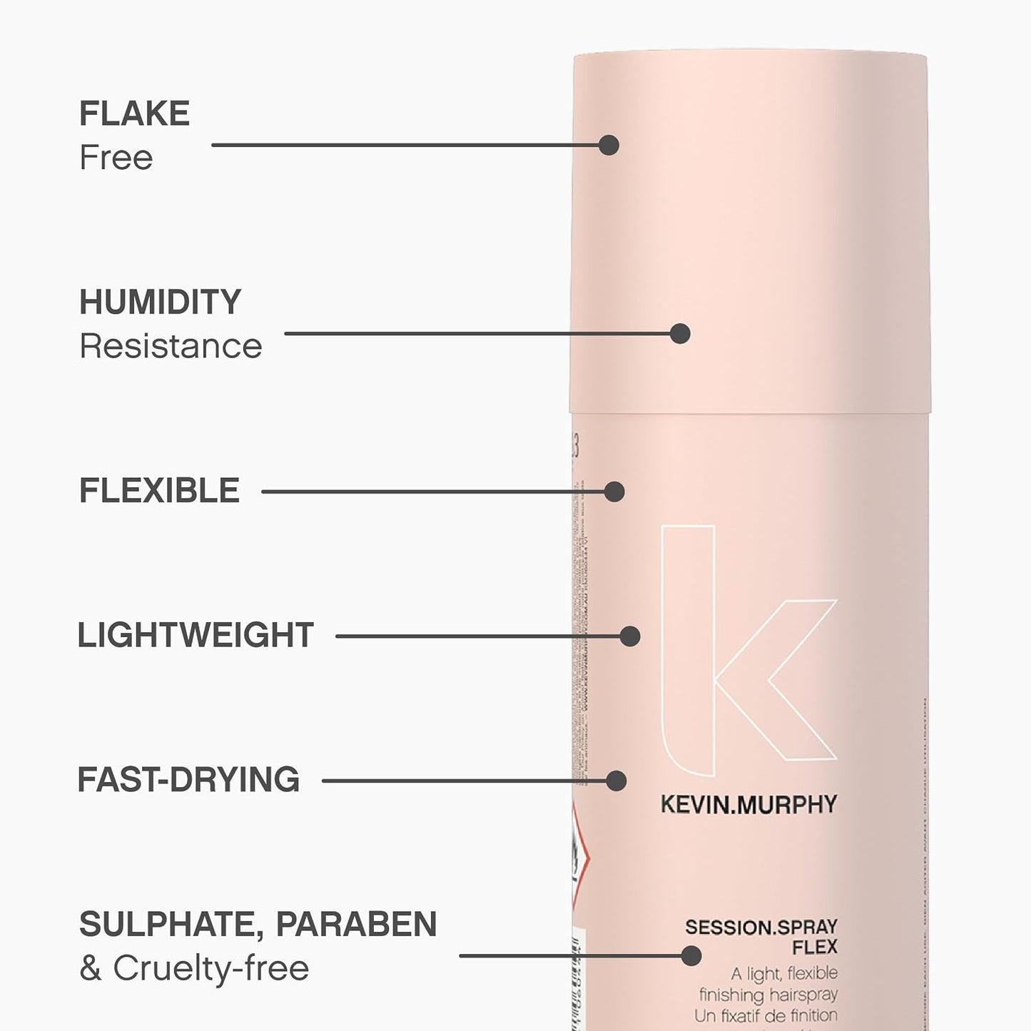 Kevin Murphy Session Spray Flex Travel Size 3.4 oz
