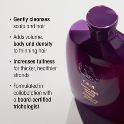 Oribe Serene Scalp Densifying Shampoo for Thinning Hair - Adds Volume, Body & Fullness for Thicker, Healthier Hair - Reduces Shedding & Stimulates Scalp - With Capixyl™ - 8.5 oz
