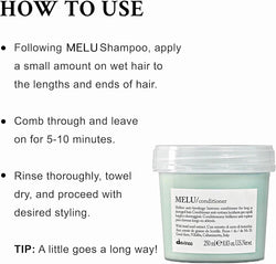 Davines MELU Conditioner, Anti-Breakage Conditioner For Long Hair And Damaged Hair