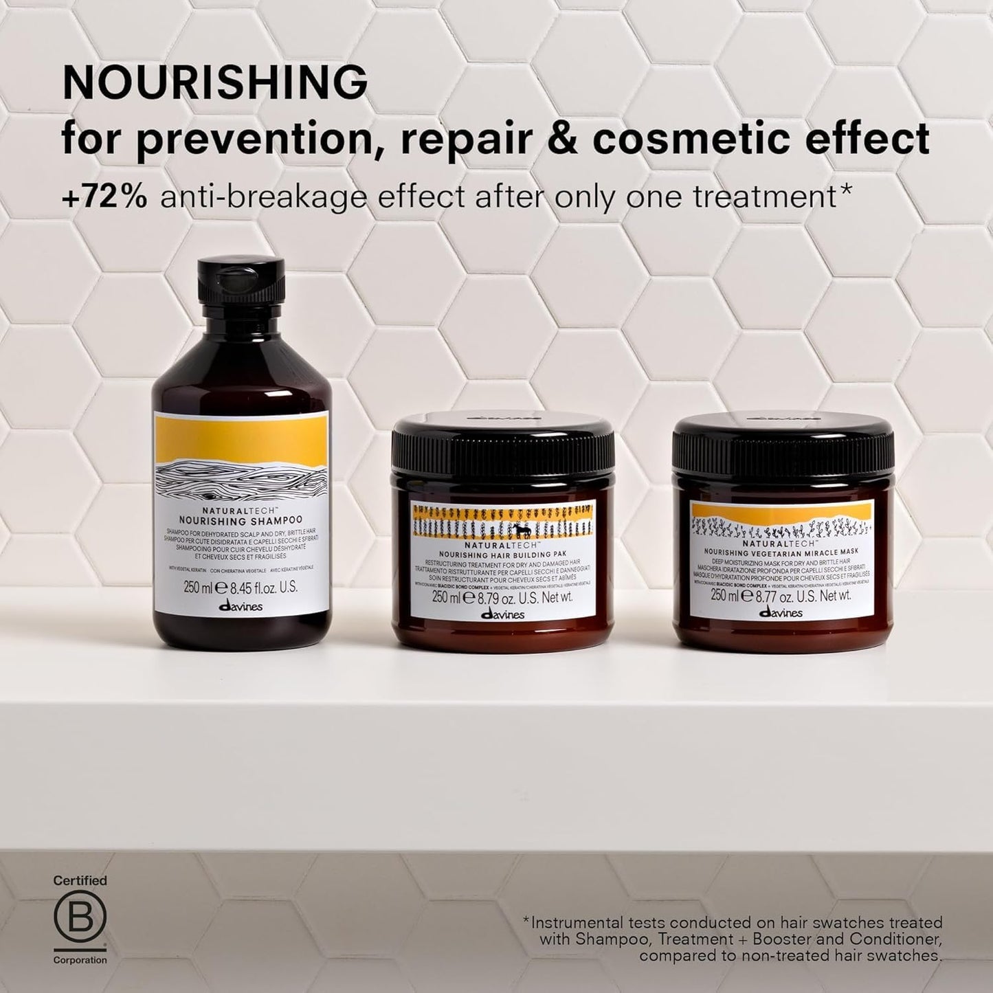 Natural Tech by Davines Nourishing Hair Building Pak 250ml