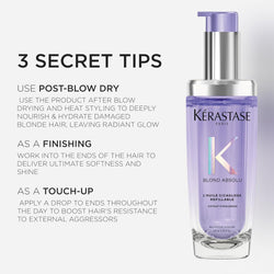 Kérastase Blond Absolu Oil – Professional Hair Care for Shine, Repair & Smoothness 75ml