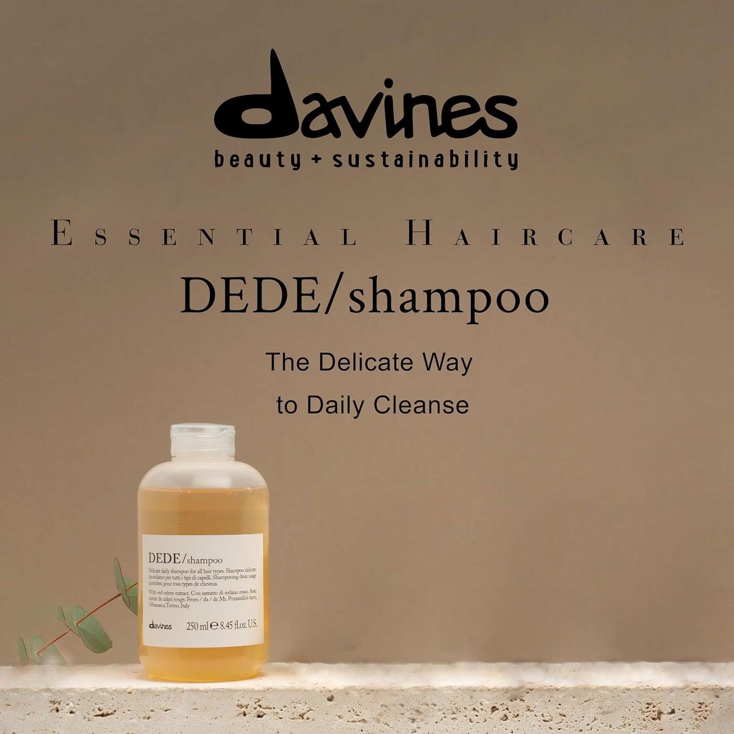 Davines DEDE Delicate Ritual Shampoo, 250 ml