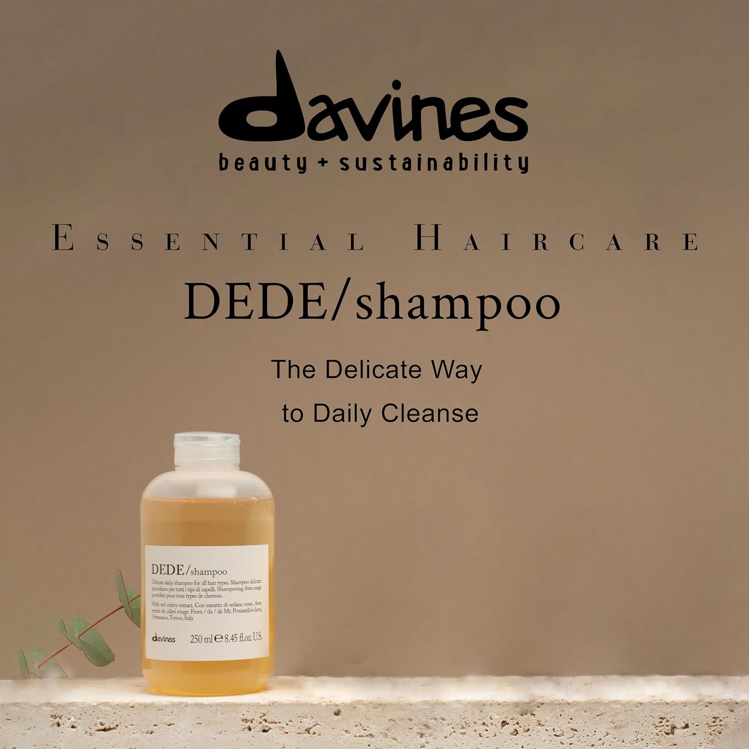 Davines DEDE Delicate Ritual Shampoo, 250 ml