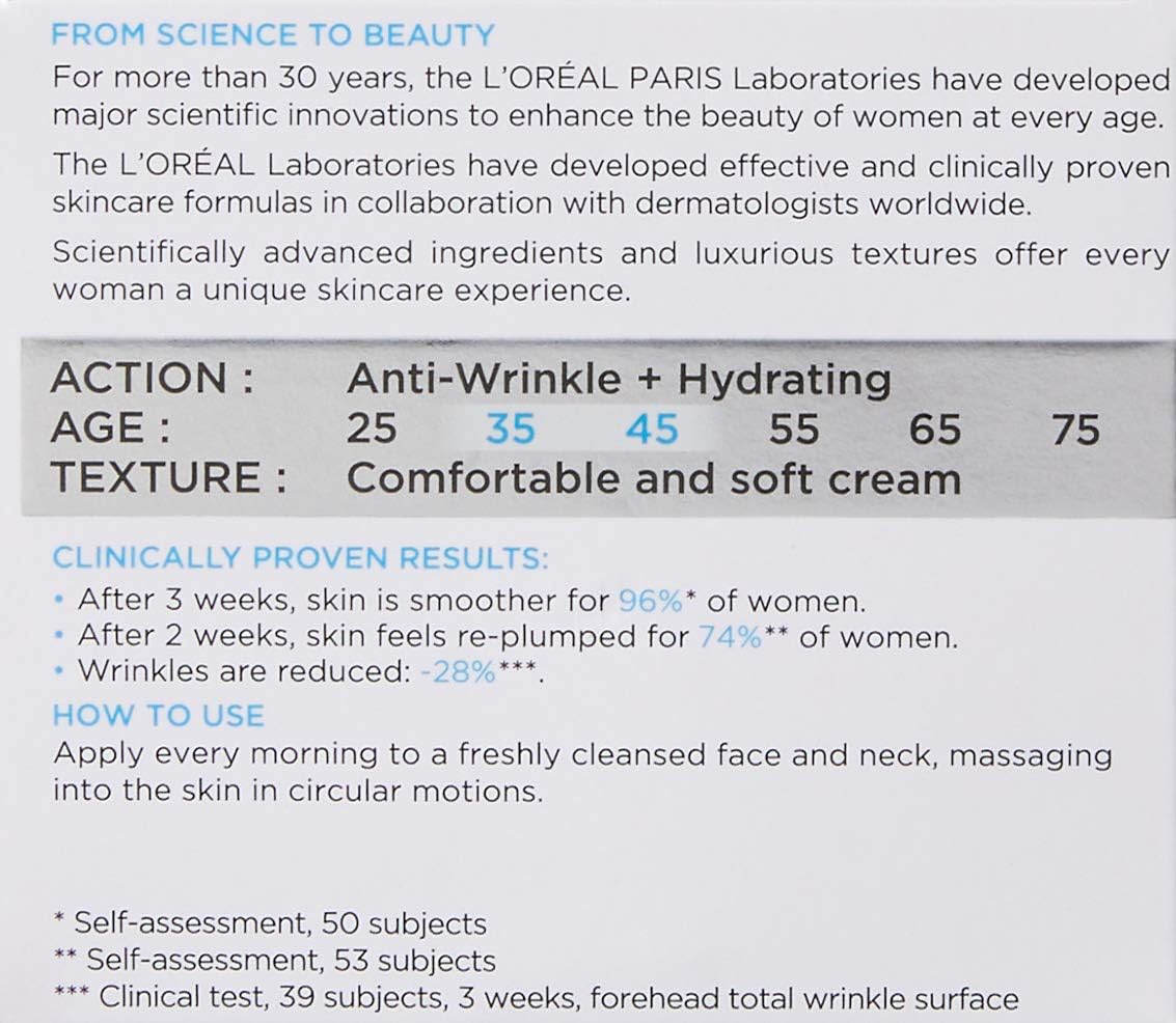 L'Oréal Paris Wrinkle Expert Hydrating Anti-Wrinkle Day Cream 35+ 50ml