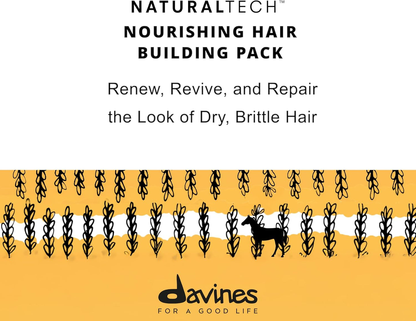 Natural Tech by Davines Nourishing Hair Building Pak 250ml