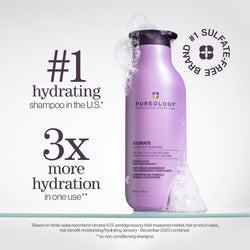 Pureology Hydrate Moisturising Shampoo & Conditioner Duo | 2 x 266ml