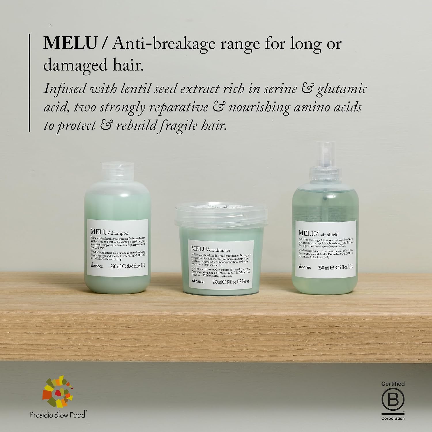 Davines MELU Spülung Mellow Anti-Bruch glänzend