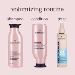 Pureology Pure Volume Conditioner | For Flat, Fine, Color-Treated Hair | Adds Volume & Movement | Lightweight Conditioner | Sulfate-Free | Vegan |266 ml