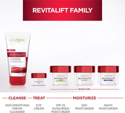 L'OREAL Paris Revitalift Anti Wrinkle + Firming Night Cream, 1.7 oz., Blue (CX)
