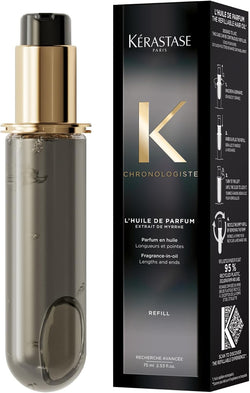 Kérastase Chronologiste Oil Refill – Professional Hair Care for Shine, Repair & Smoothness 75ml