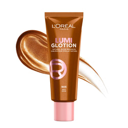 L'Oreal Paris Multi-Use Glow Enhancer Shade 903: Medium Glow, 24h Hydration with Shea Butter and Glycerin, for Face and Body, Paradise Lumi Glotion 40ml