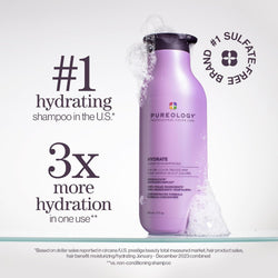 Hydrate Shampoo by Pureology for Unisex - 1.7 oz Shampoo