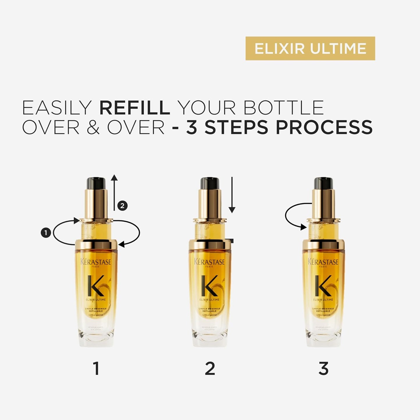 Kérastase Elixir Oil – Professional Hair Care for Shine, Repair & Smoothness 75ml