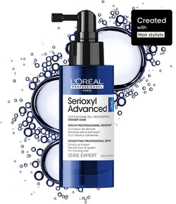 L’Oréal Professionnel Serioxyl Advanced Density Activator Serum | For Hair Growth | Salon Grade Serum | Enriched with Stemoxydine 5% |90ml