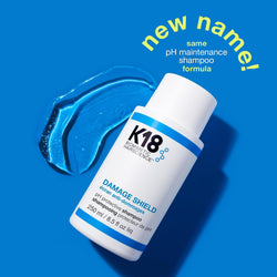 K18 Damage Shield Protective Shampoo, 250ml - Sulphate Free, pH Balanced, Reduces Frizz, Maintains Colour Vibrancy with K18PEPTIDE - For Colour Treated and Damaged Hair