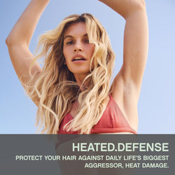 KEVIN.MURPHY HEATED.DEFENSE Heat Protection Hair Spray - For All Hair Types - Leave-In Styling Foam with Jojoba Oil & Quinoa for Heat Defence up to 232C - 150mL