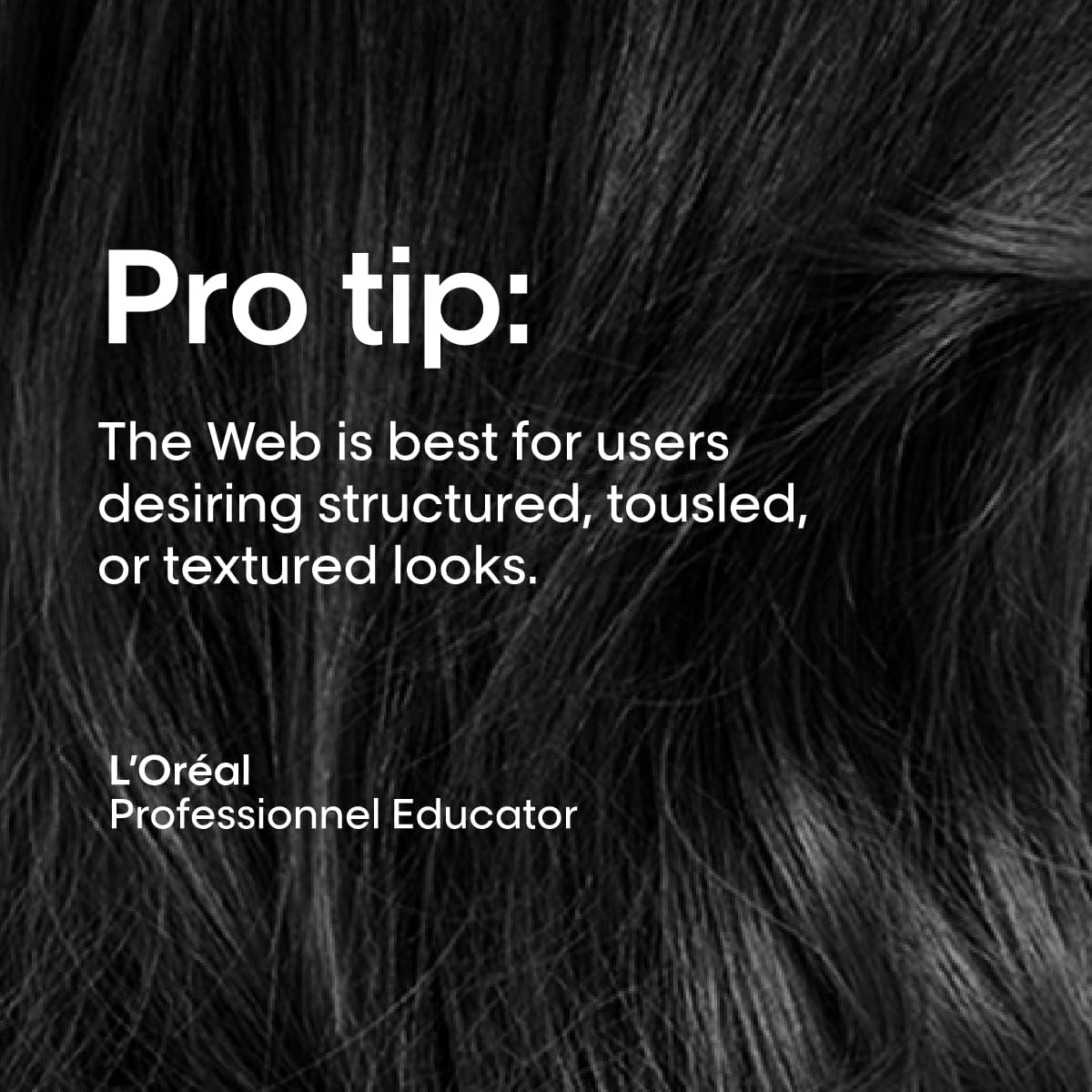 L’Oréal Professionnel Web Sculpting Paste| Salon Grade Strong Hold Pomade and Styling Gel | 150ml