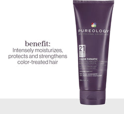 Pureology Color Fanatic Multi-Tasking Deep-Conditioning Mask - For Damaged and Color-Treated Hair, Multibenefit Hair Mask, Sulfate-Free & Vegan | 200ml